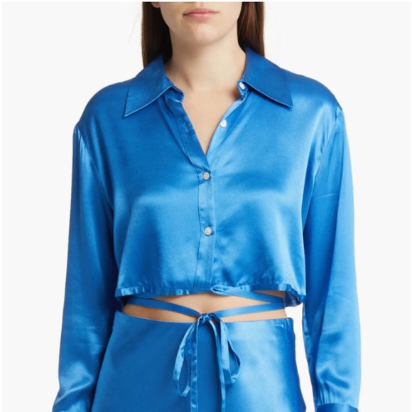 NWT Rails Tiana Top in Cobal. Size Medium - Picture 6 of 8